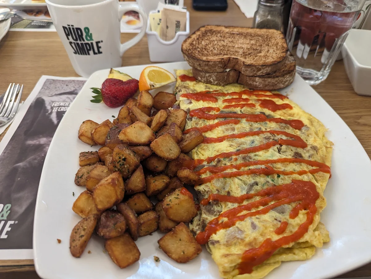 Pür Western Omelette Omelette Pür Western