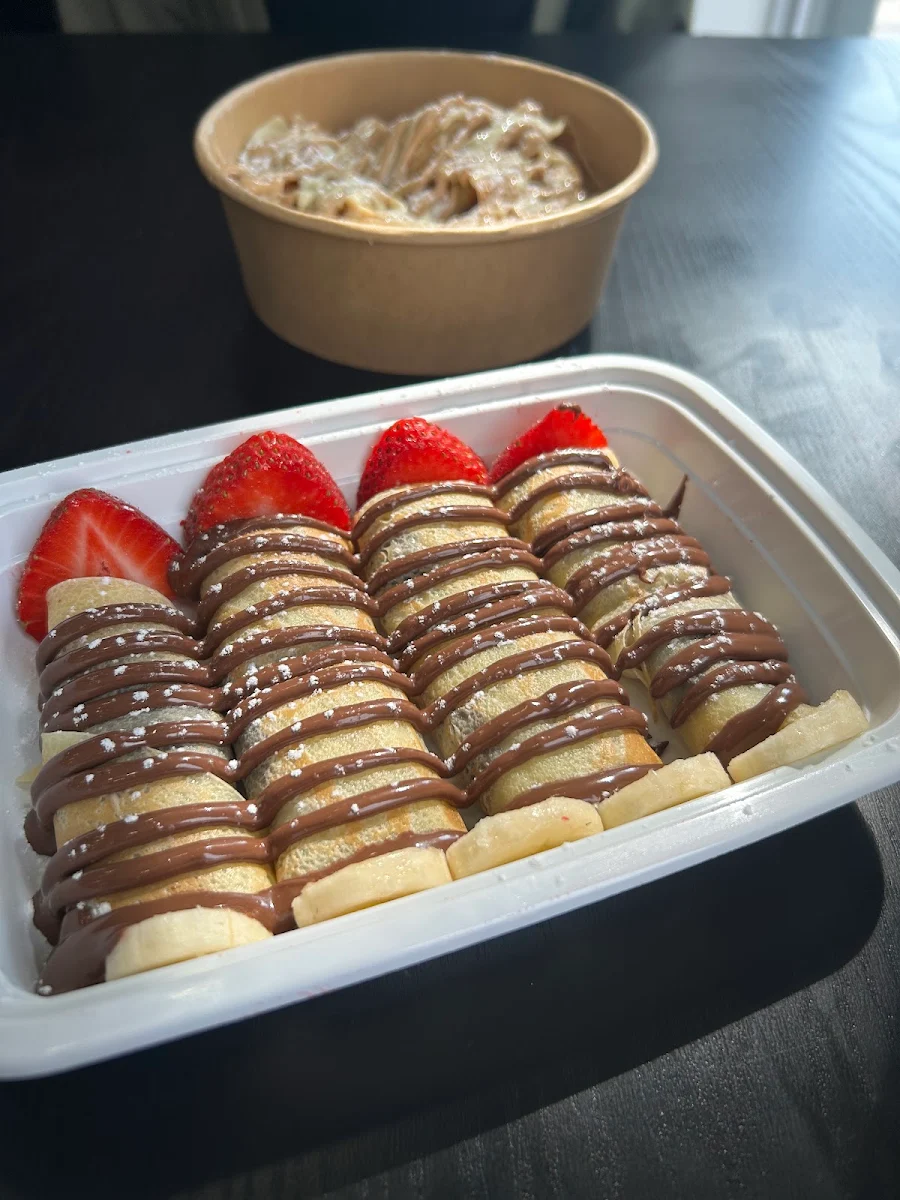 Nutella Fraises Bananes