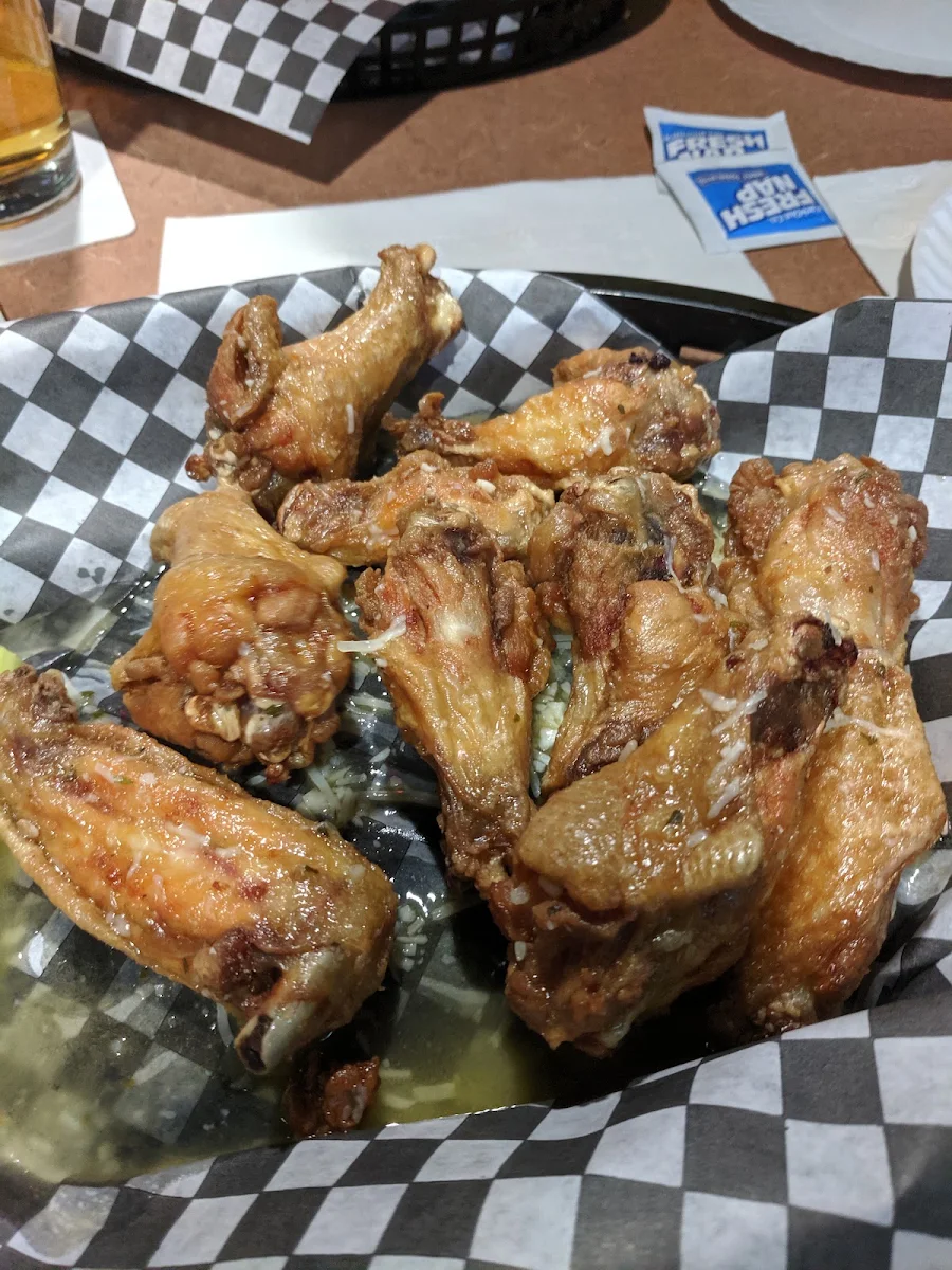 Garlic Parmesan Chicken Wings