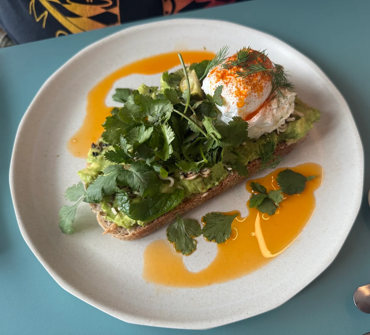 Avo Toast Poached Egg