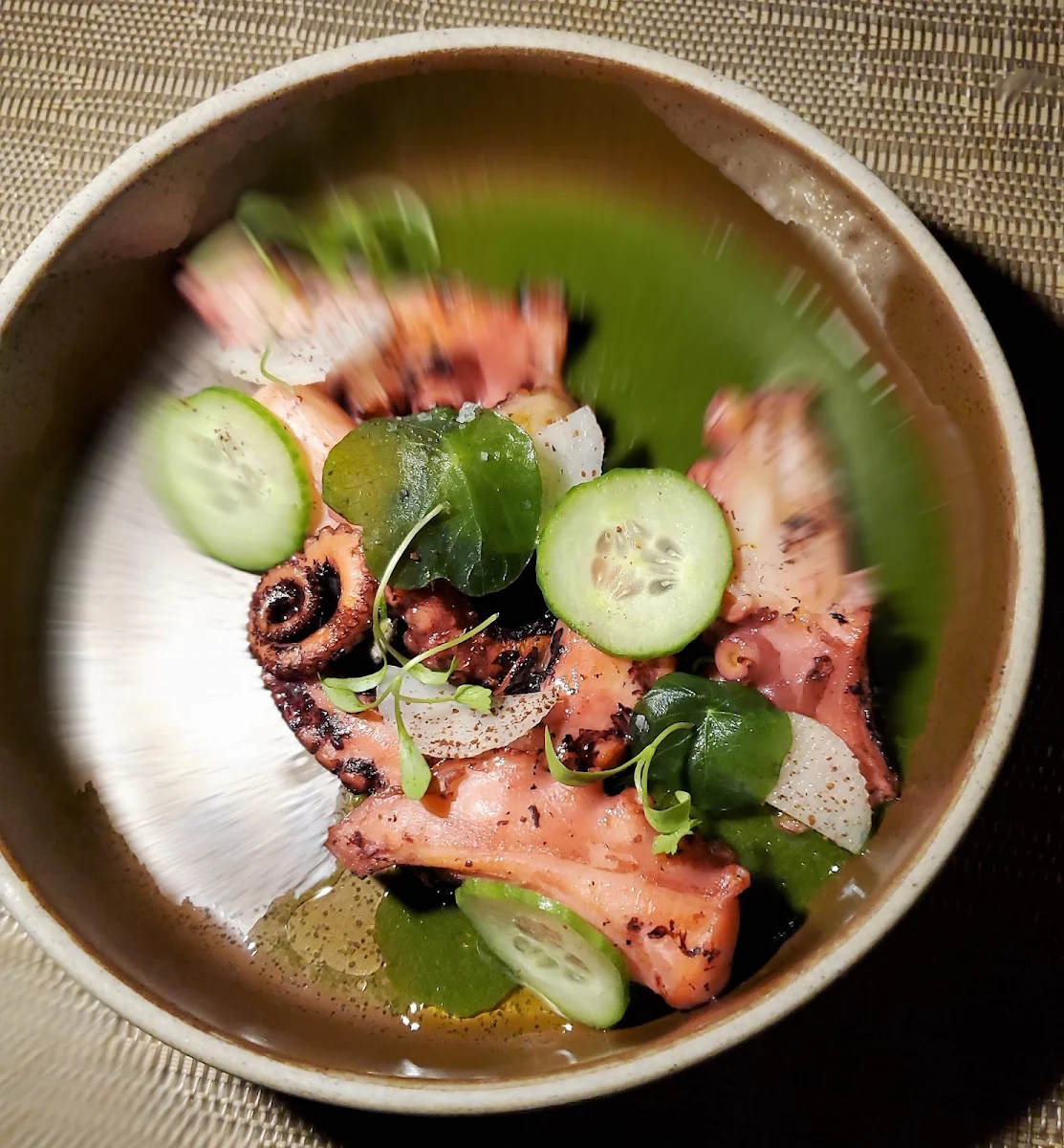 Charcoal Grilled Octopus