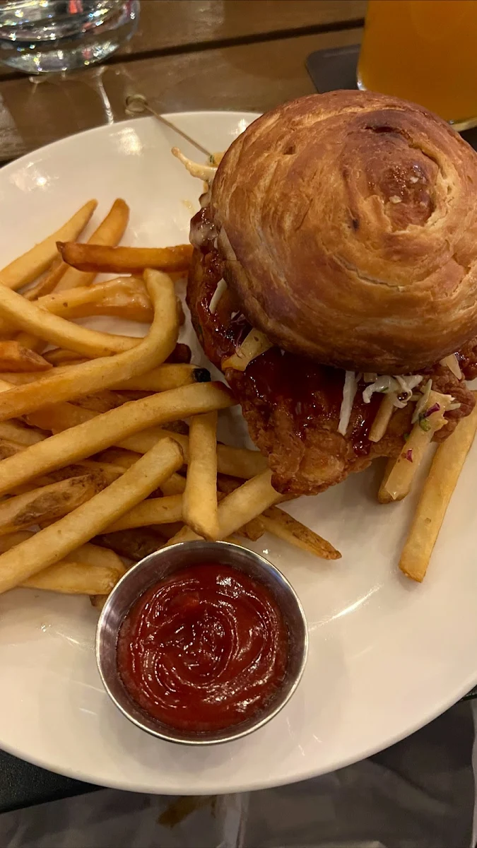 Korean Chicken Burger
