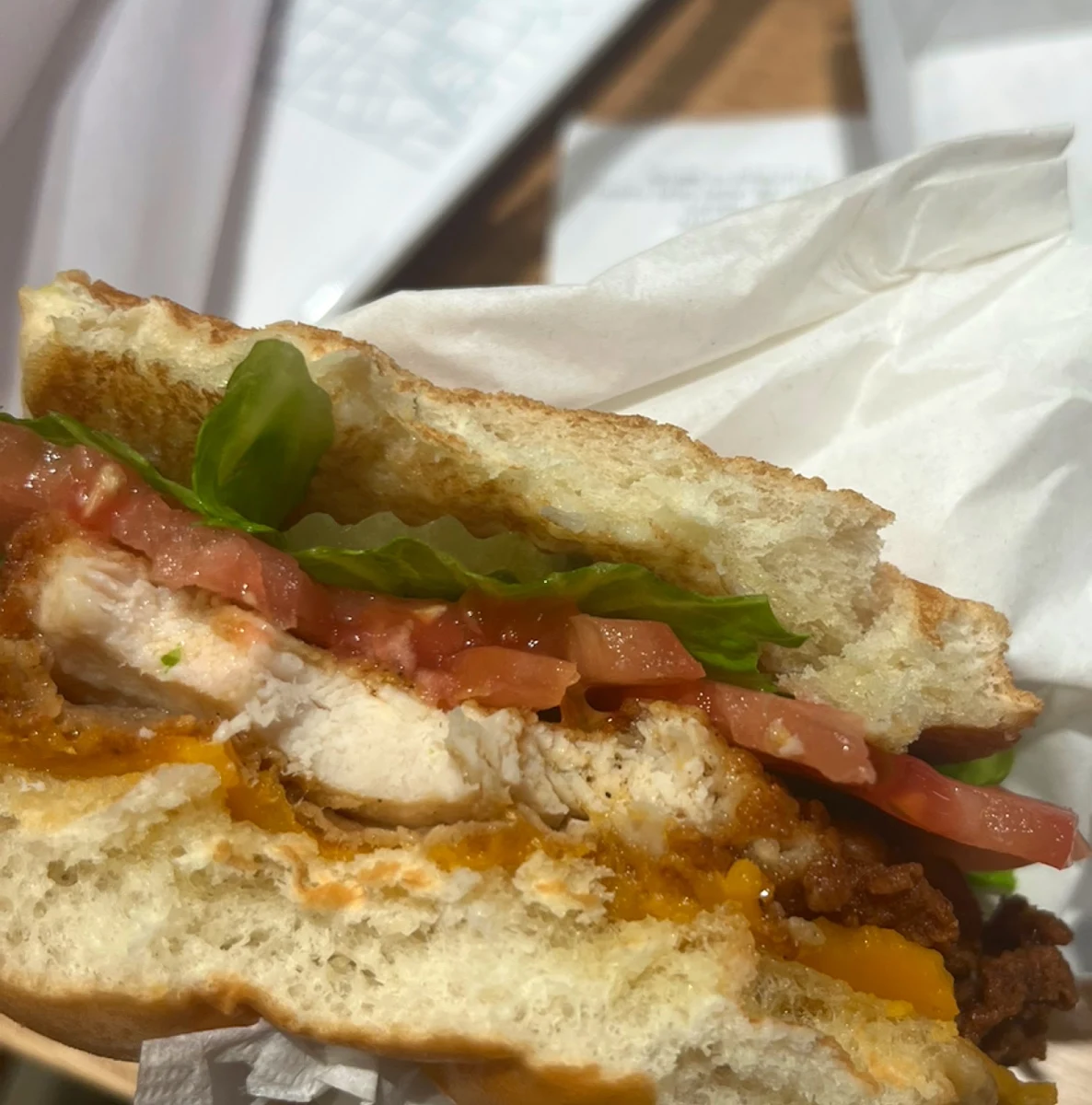 Chick-Fil-A Grilled Chicken Club Sandwich