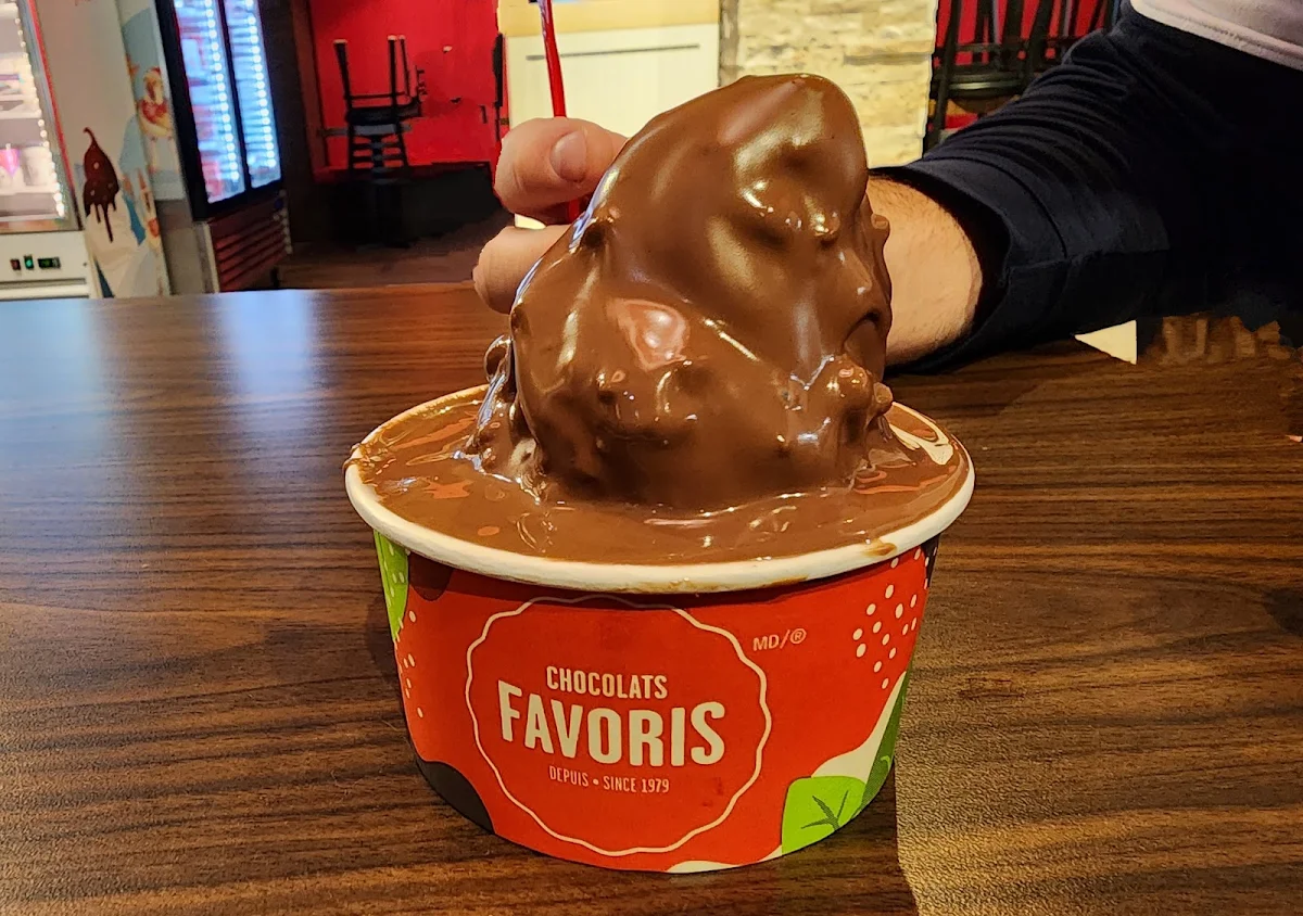 Petite Crème Molle Dans Un Bol