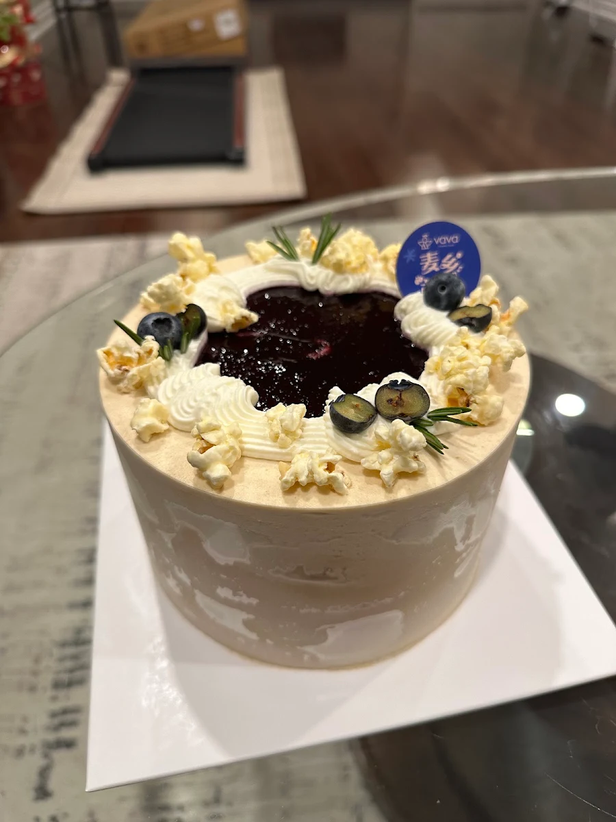 Soy Milk Black Sesame Chiffon