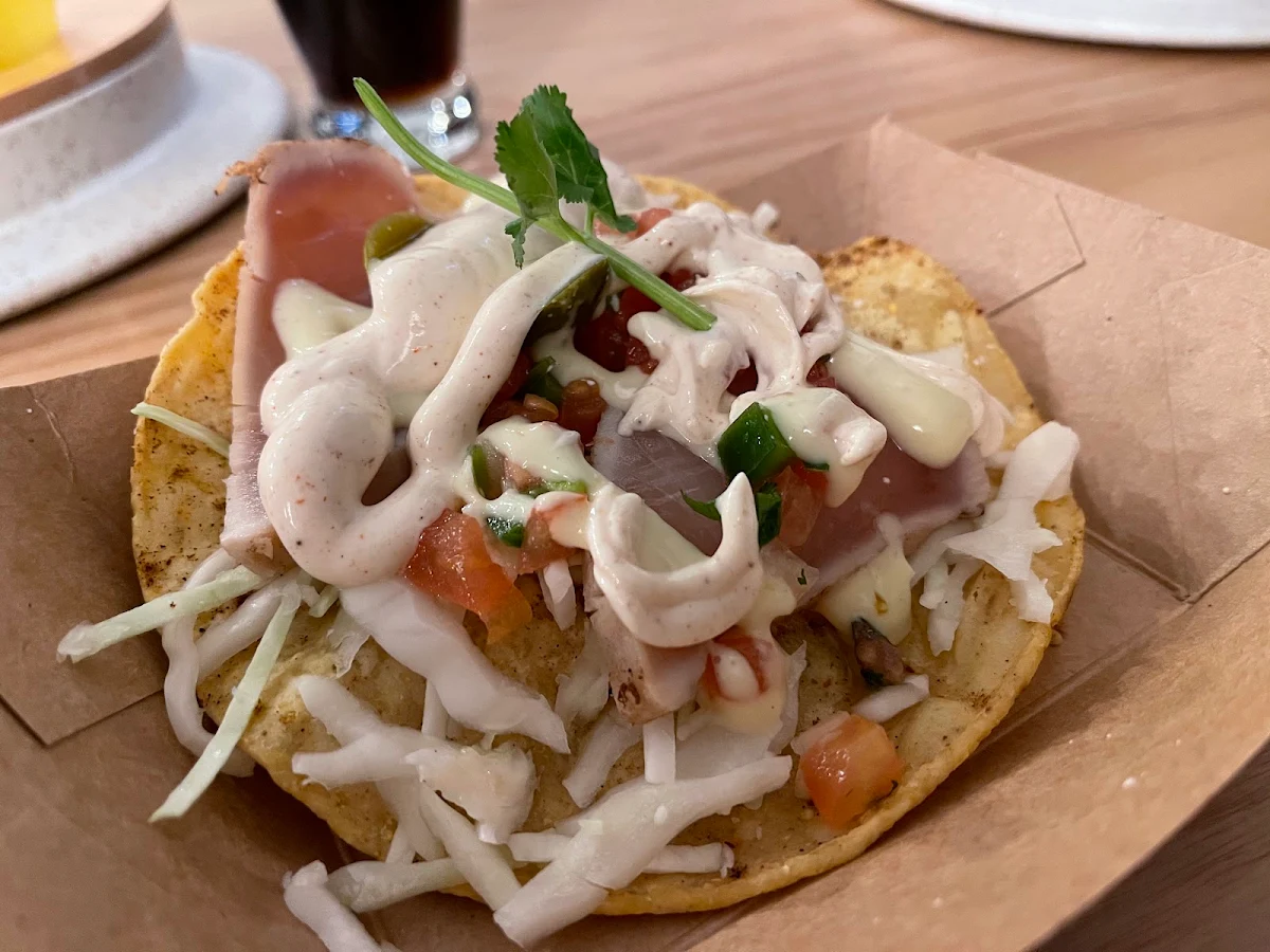 Tuna Tostada