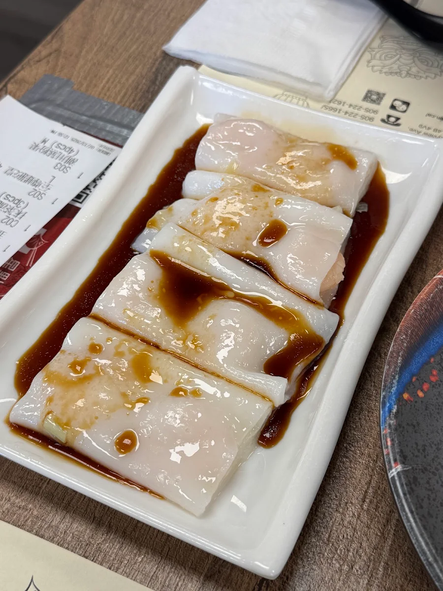 Beef Rice Noodle Rolls
