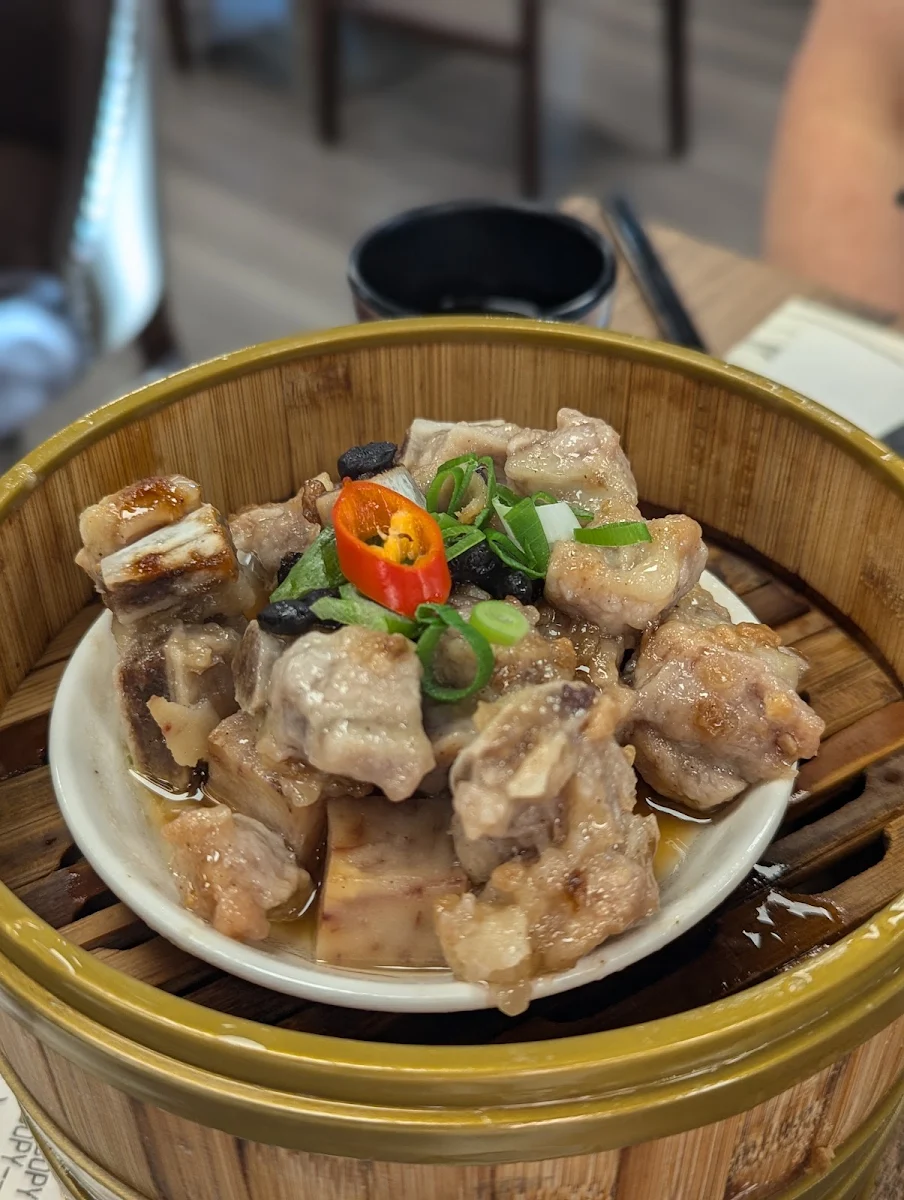 Steamed Spareribs with Black Bean Sauce