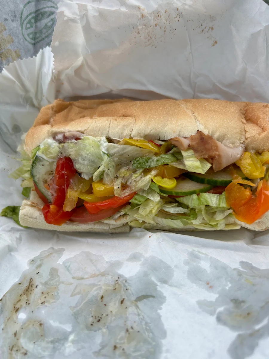 6 Inch Turkey Sub
