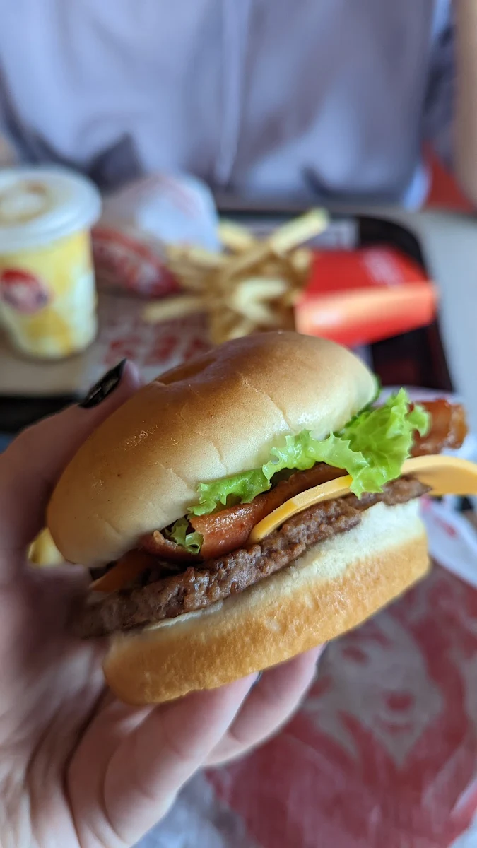 Junior Bacon Cheeseburger