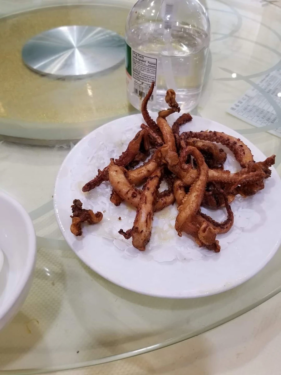 Fried Squid Tentacles