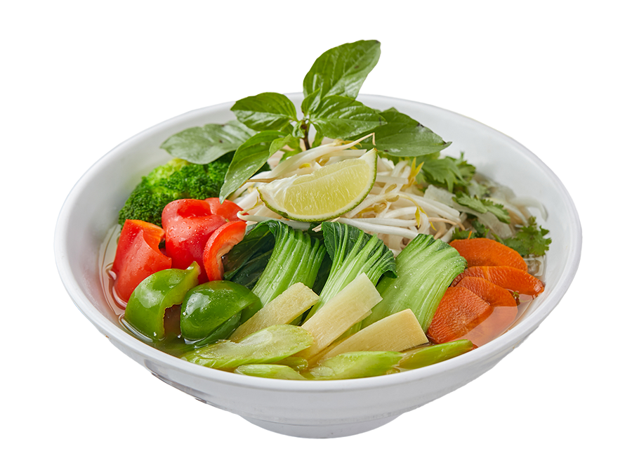 - Vegetable Phở Rau Cải