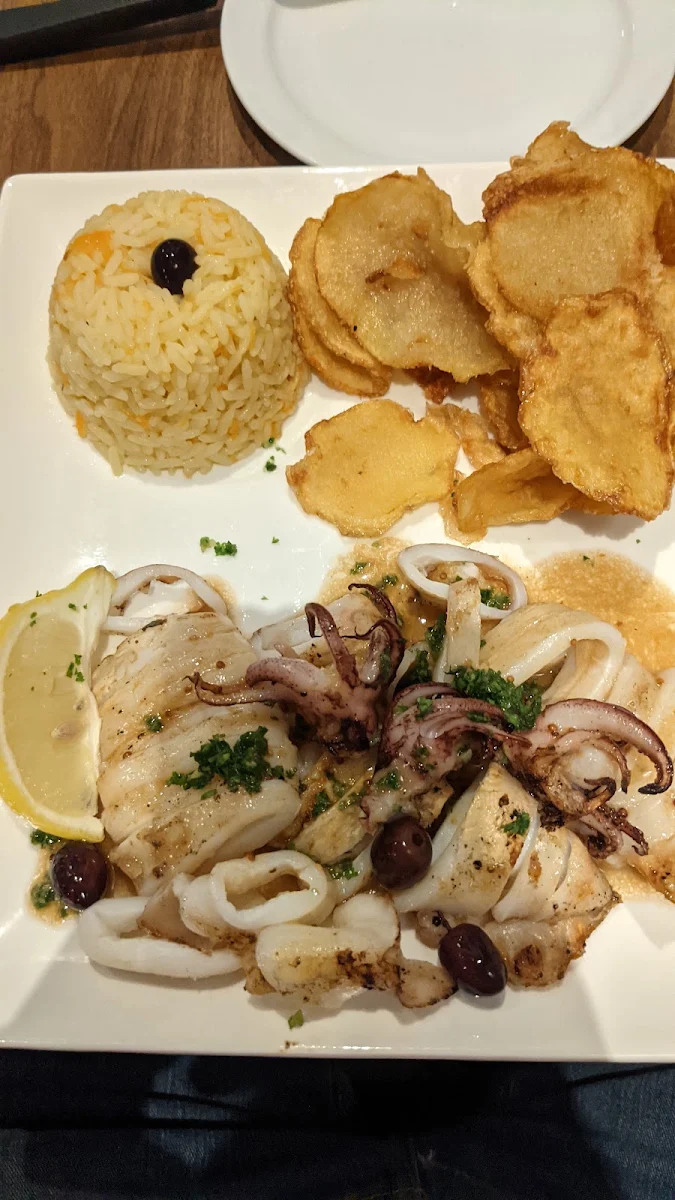 Calmars Grillés
