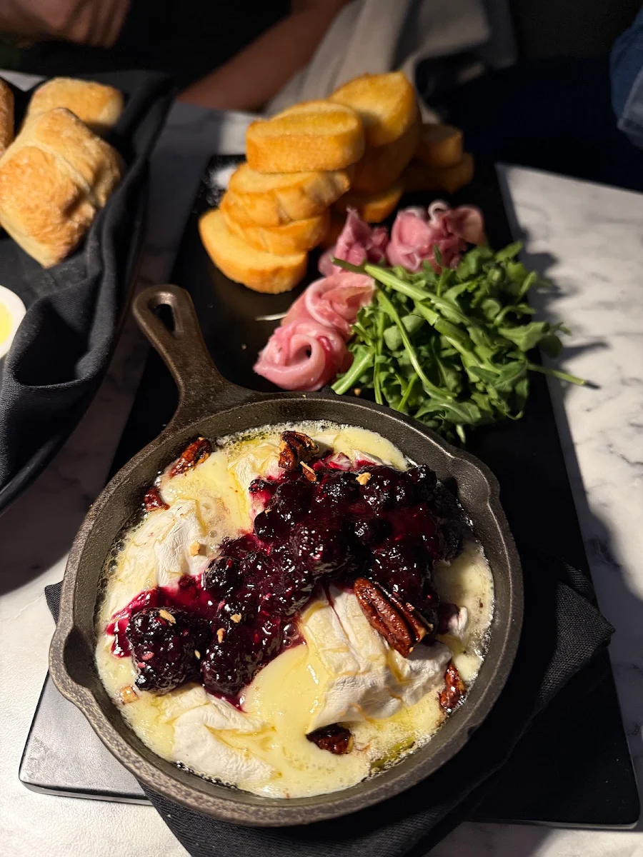 Cast Iron Baked Brie