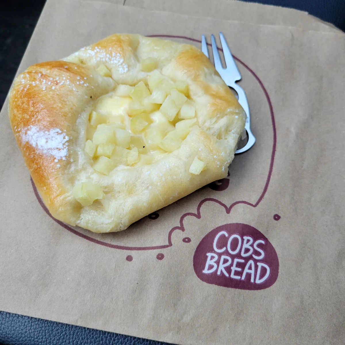 Apple Custard Danish