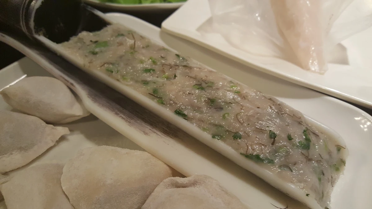 Chives Pork Dumpling, Kim Tao Hot Pot 金稻
