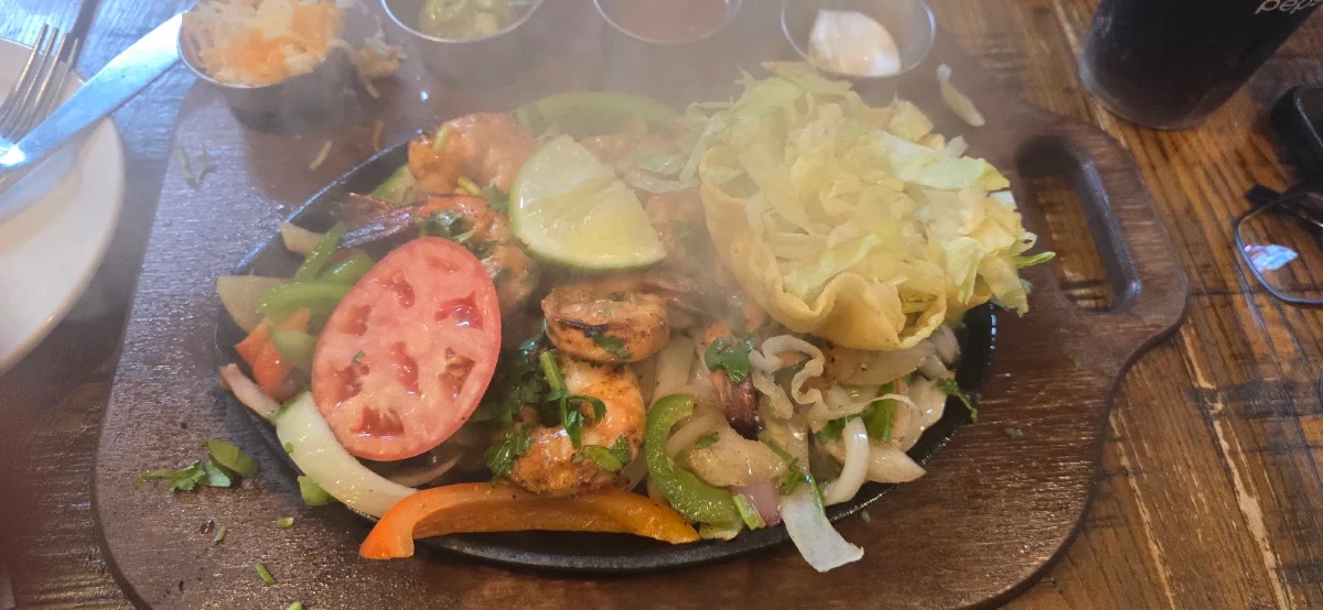 Shrimp Fajitas