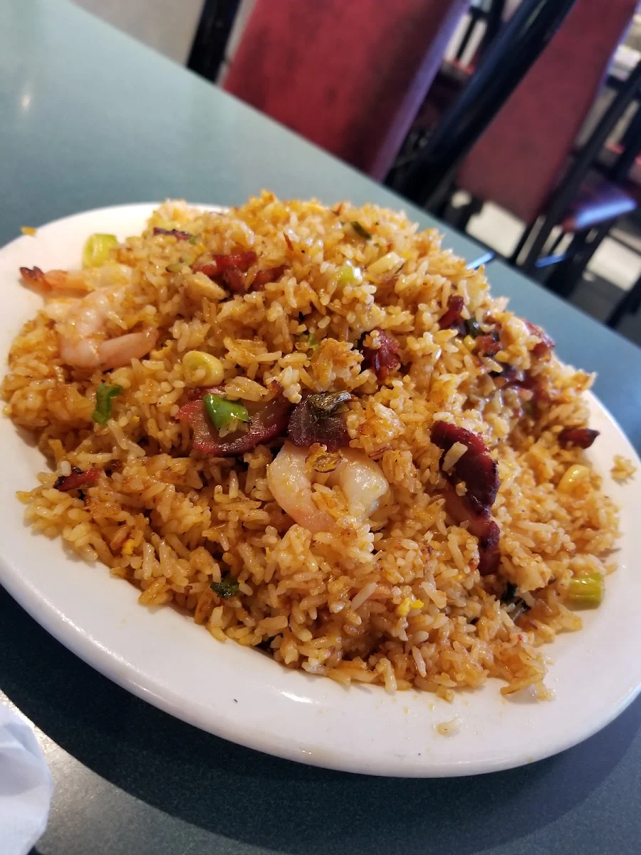 Spicy BBQ Pork Fried Rice