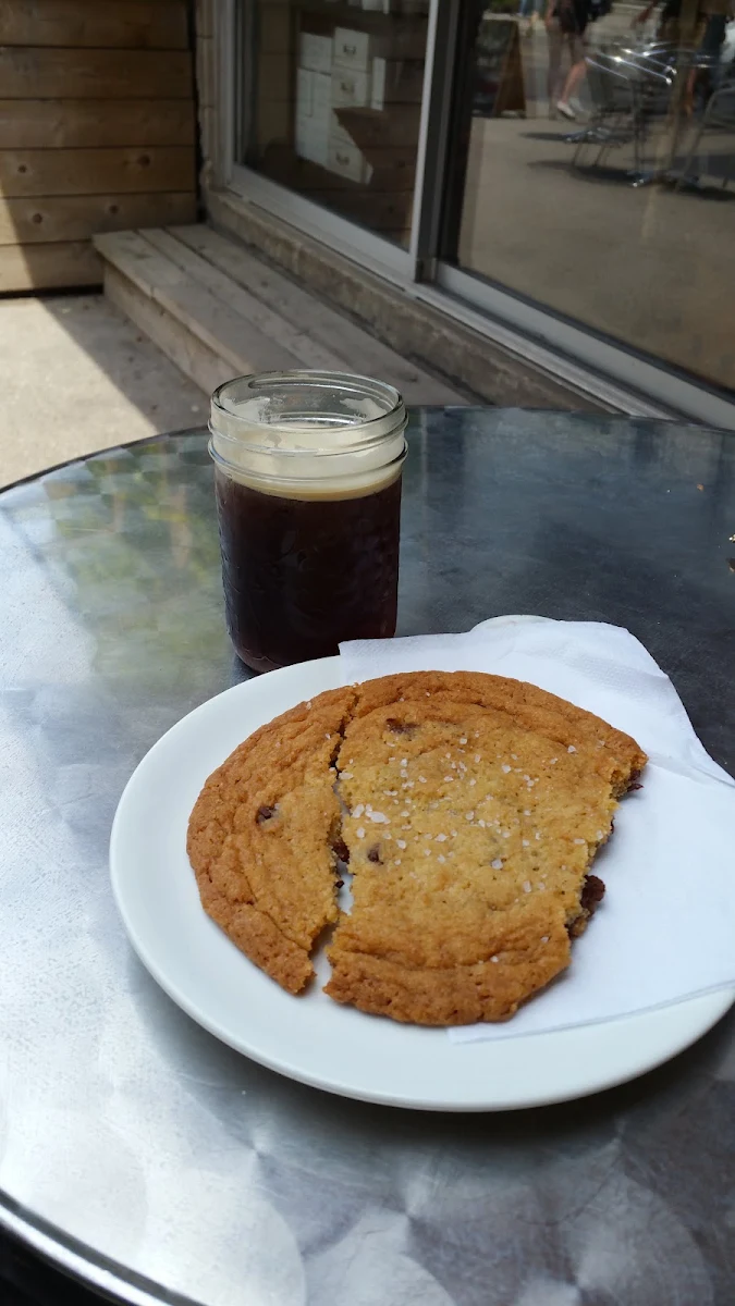 Sea Salt Chocolate Chip Cookie