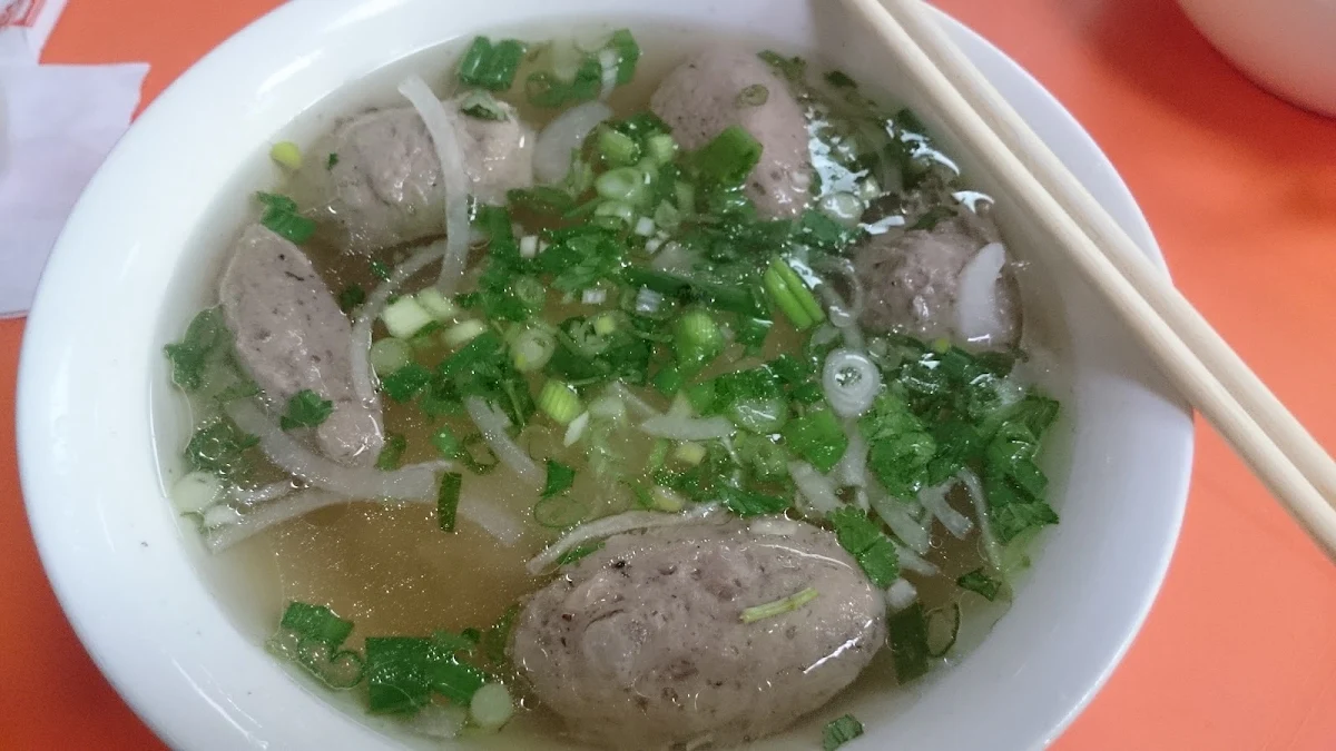 Beef Balls Pho