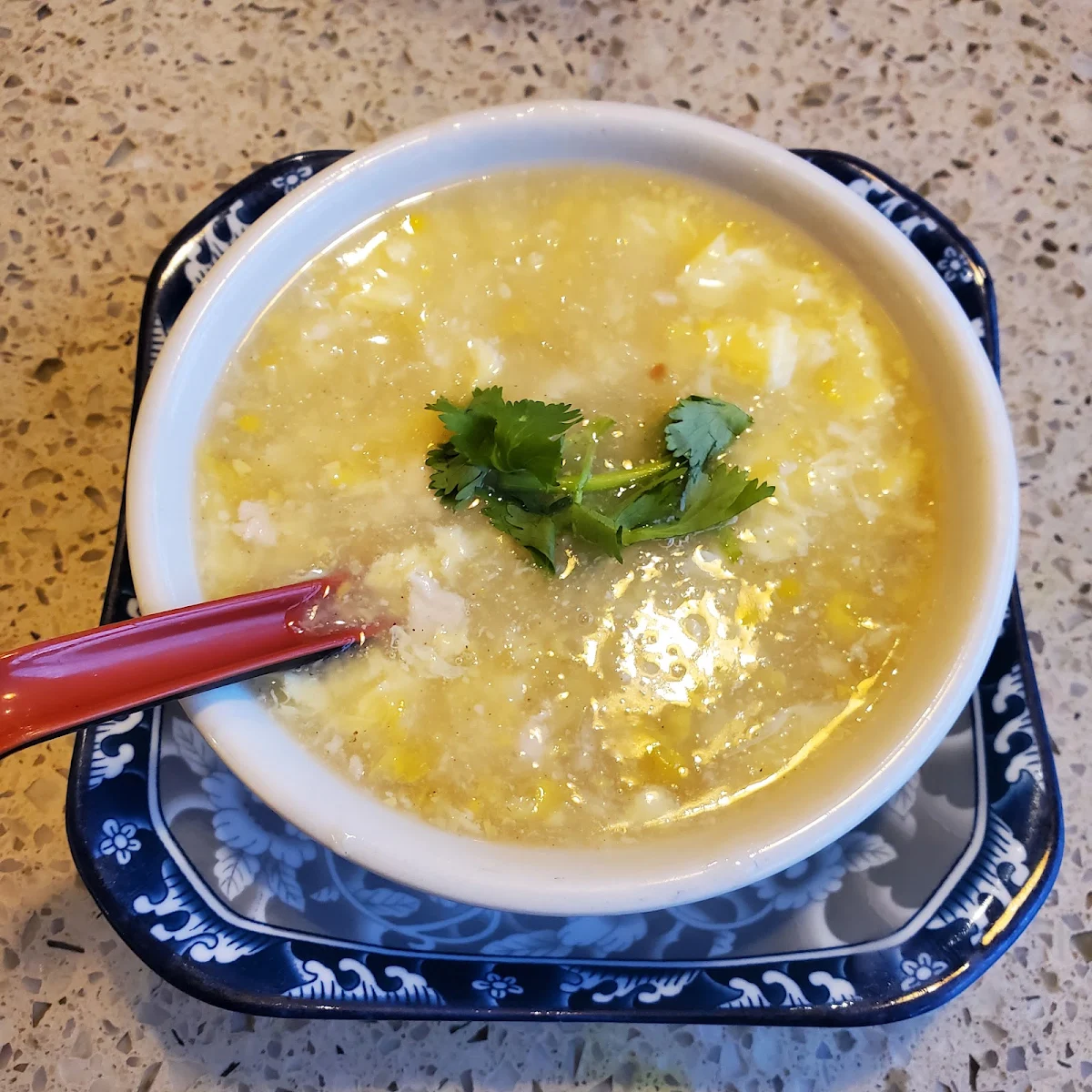 Chicken Corn Soup Large