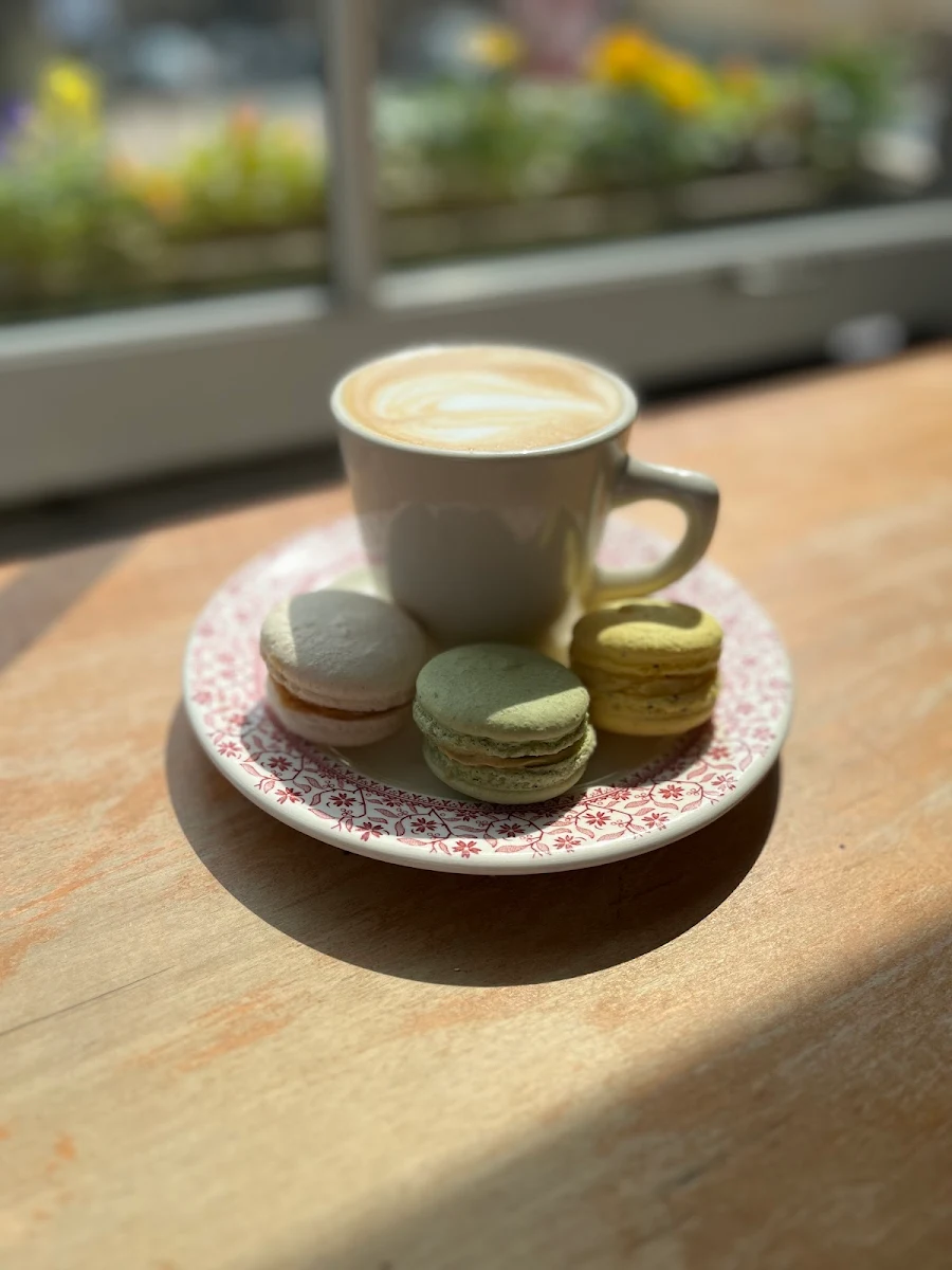 Cappuccino and Macaroons