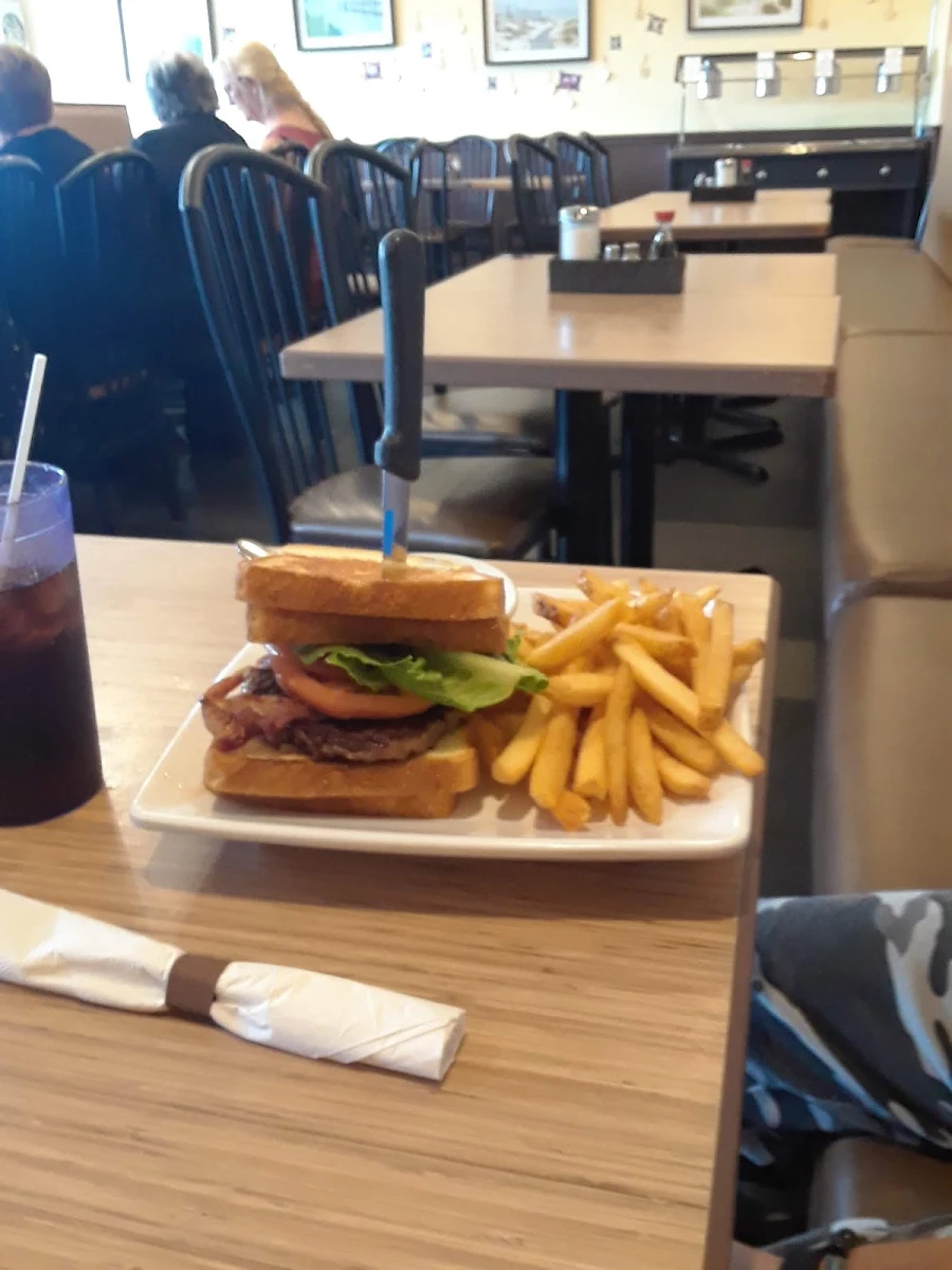 Bacon Cheeseburger and Fries