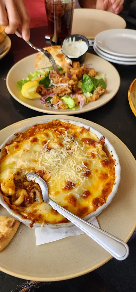 Baked Lasagna w Cream Sauce