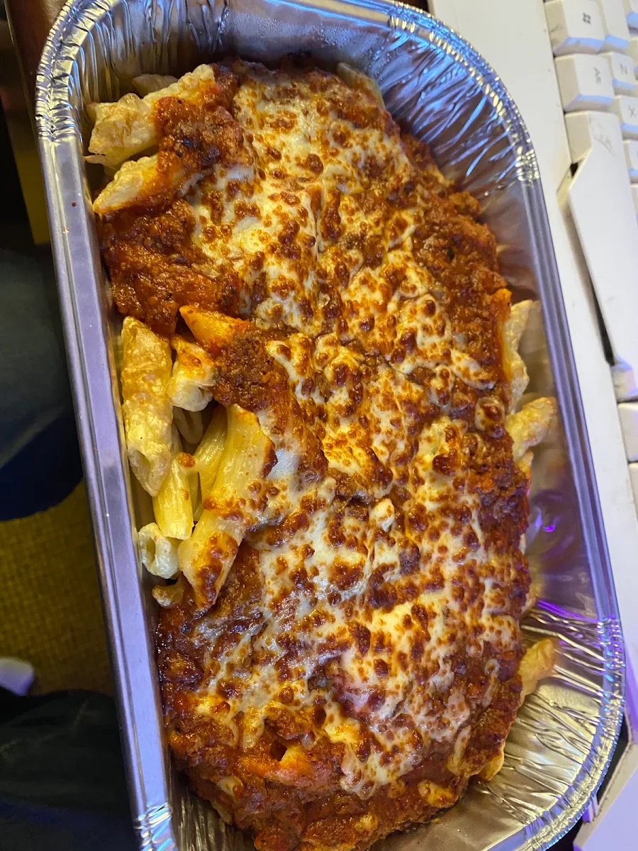 Meaty Marinara Pasta