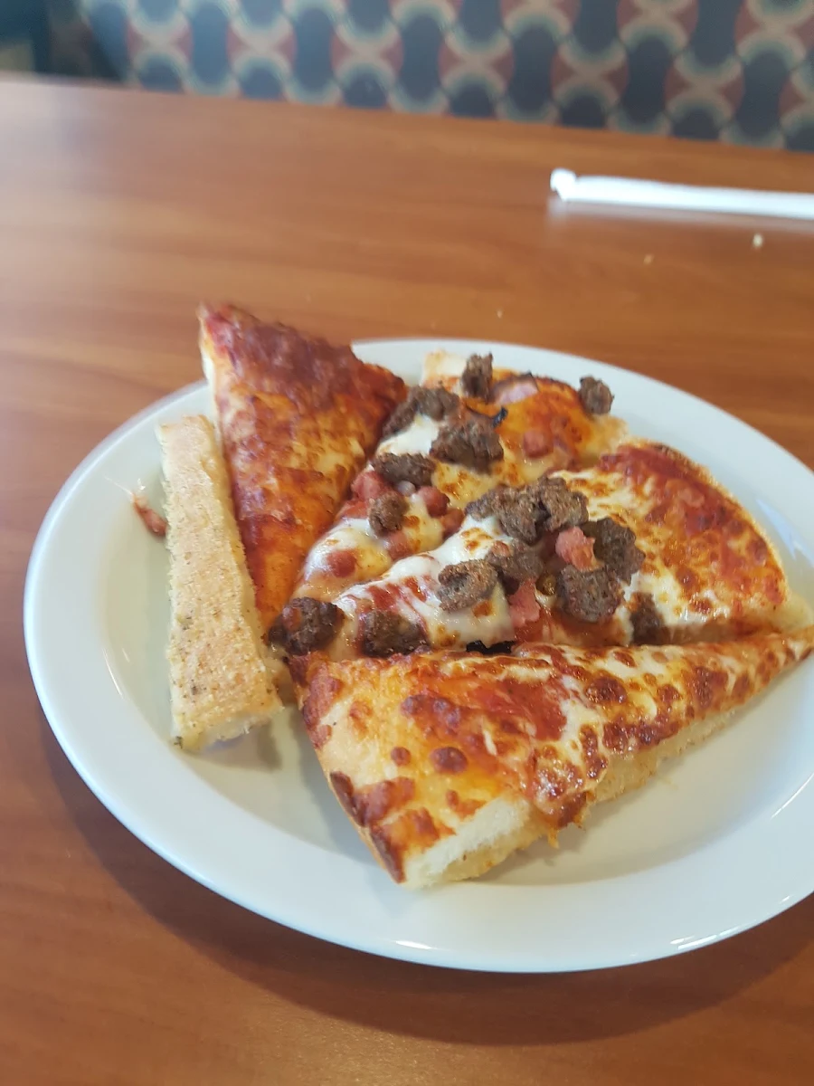 Pizza Slices Pepperoni Cheese & Meat Lovers