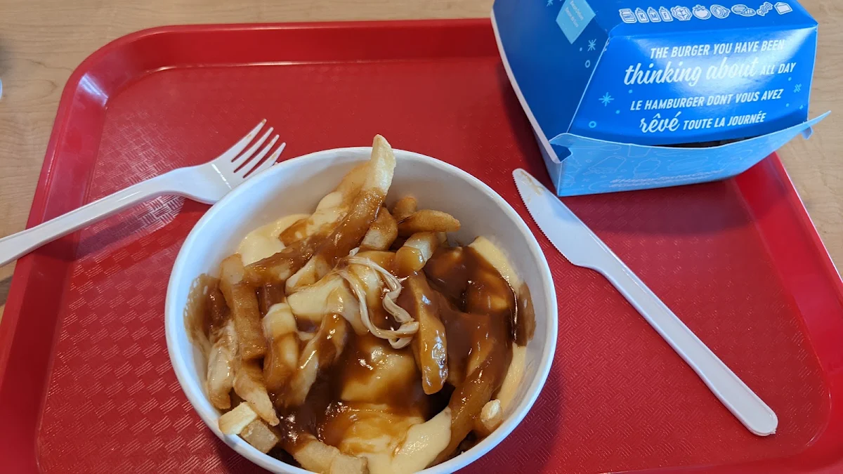 Poutine with Burger