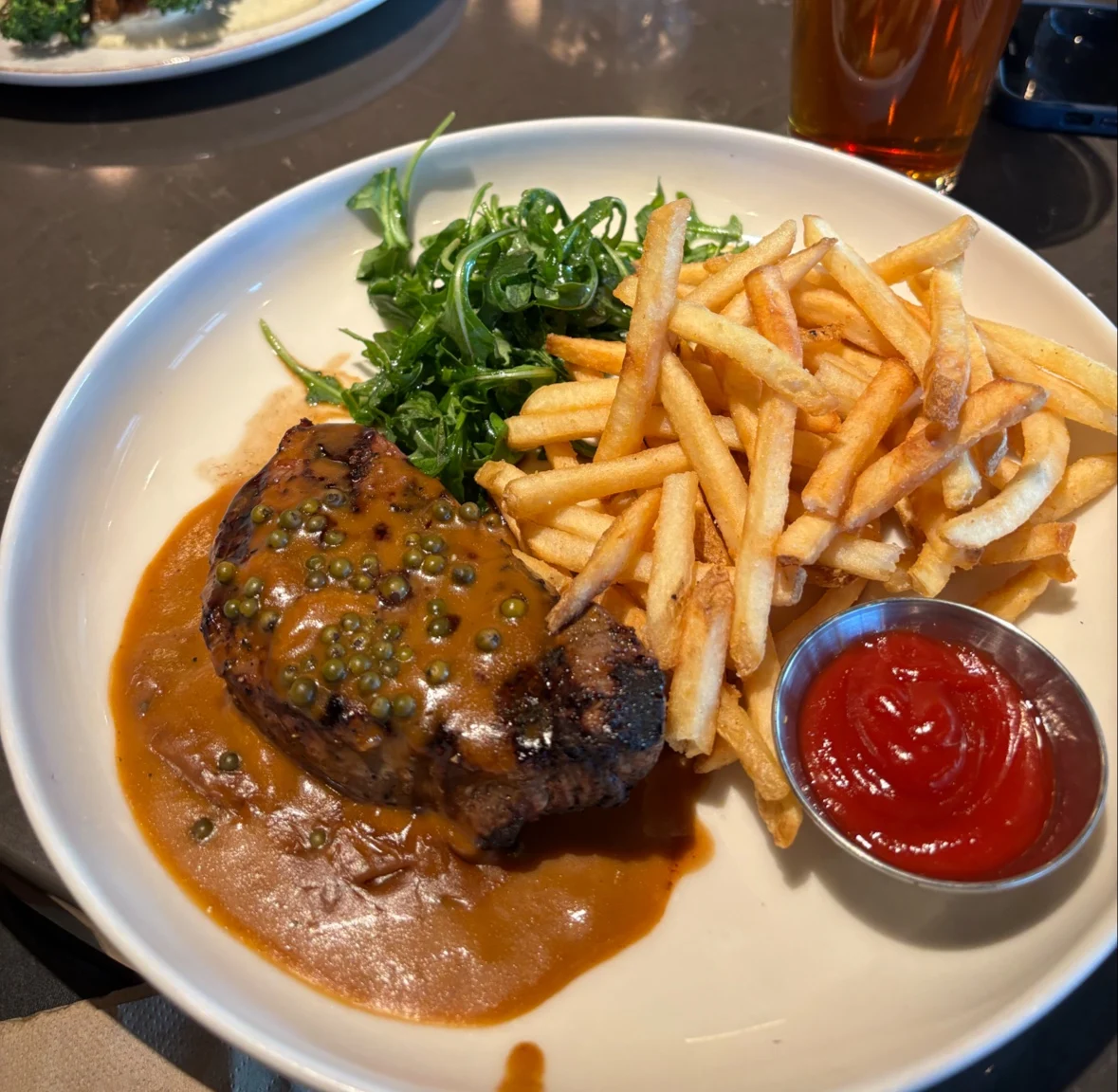 7oz Sirloin Steak Frites