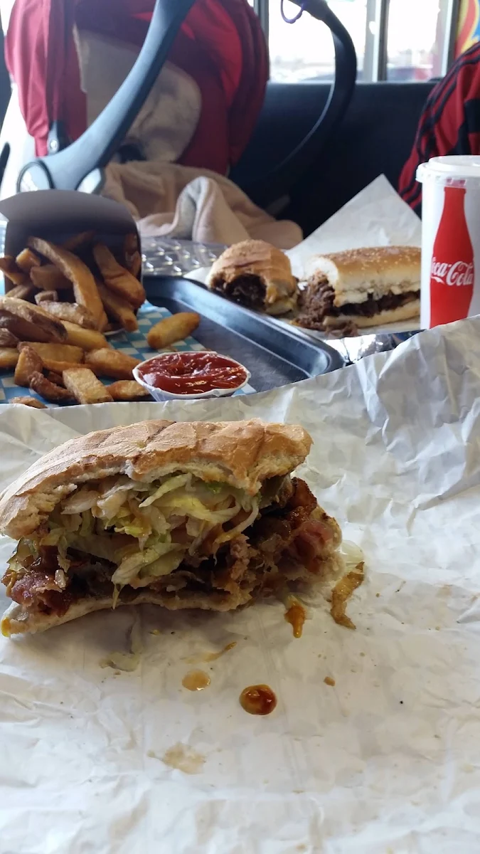 Burger with Bacon and Sautéed Onions