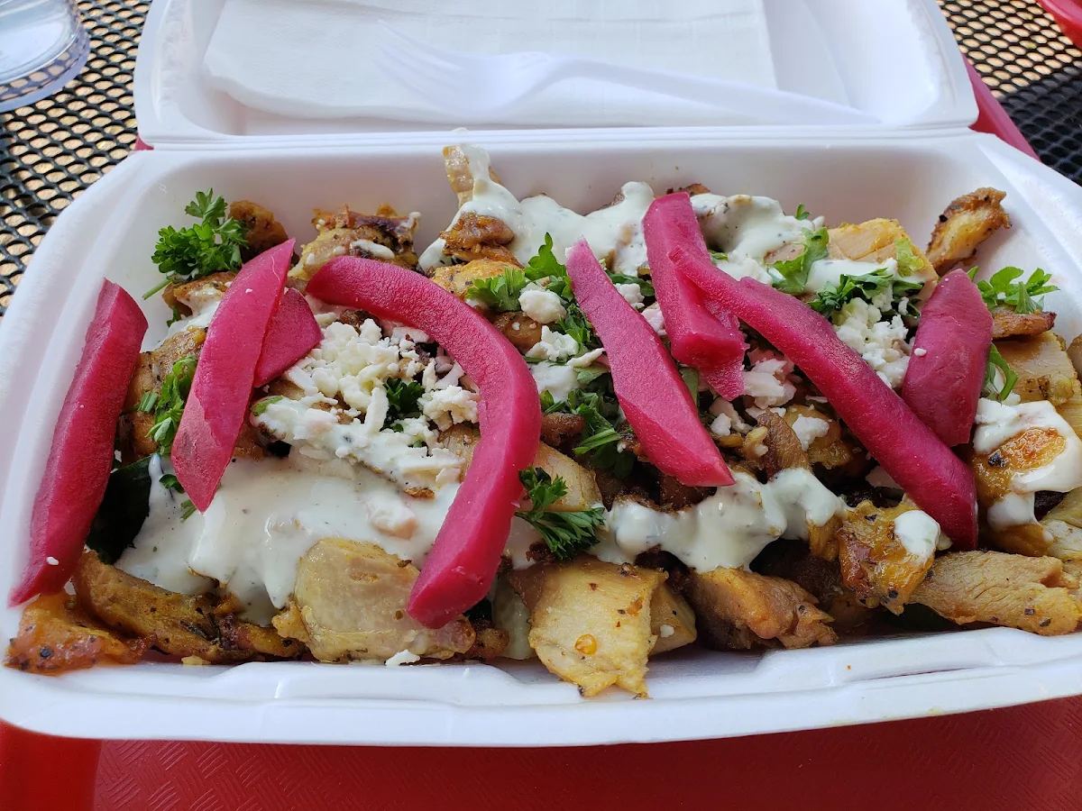Salad with Chicken Gyro