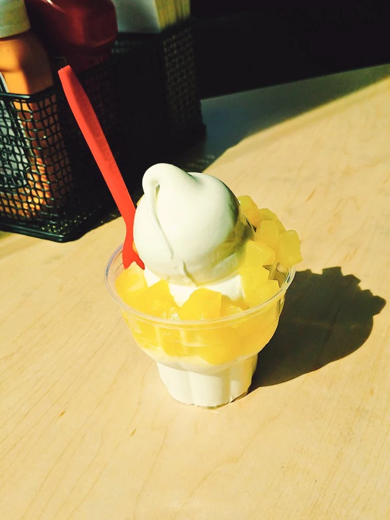 Pineapple Sundae, Dairy Queen Grill & Chill