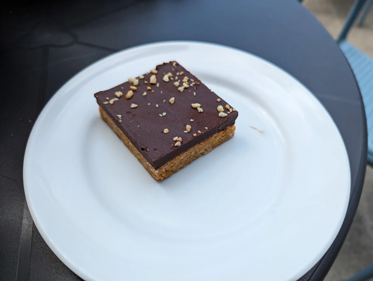 Chocolate Peanut Butter Square