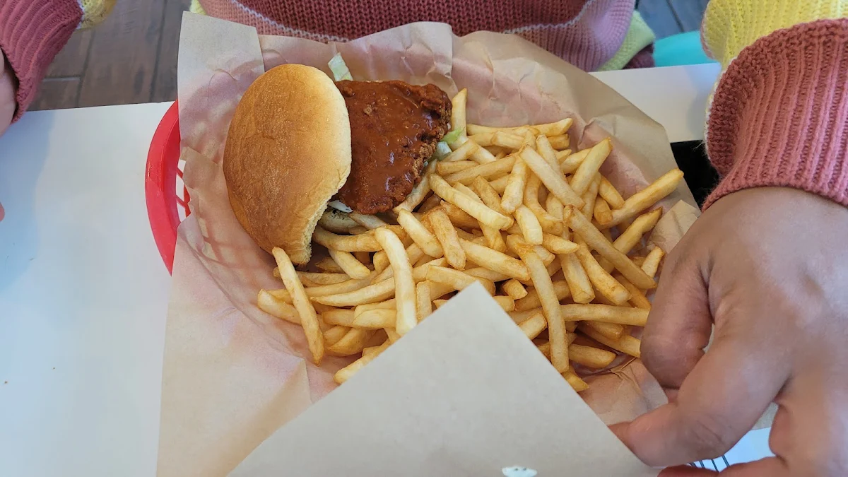 Chicken Burger Meal
