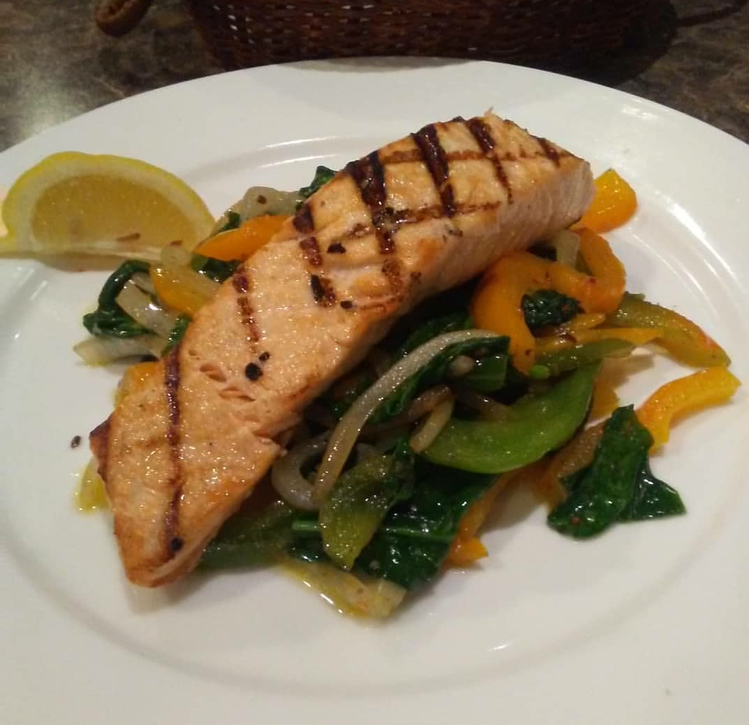 Grilled Atlantic Salmon Fillet