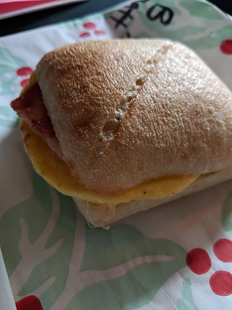 Bacon Gouda Breakfast Sandwich