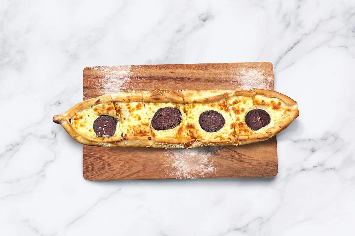 Turkish Sausage Sucuk Pide