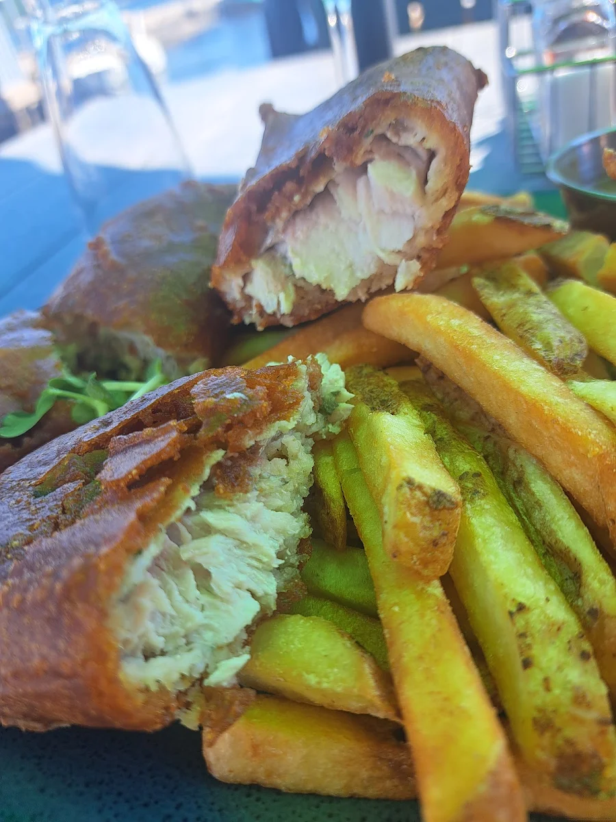 White Fish and Chips