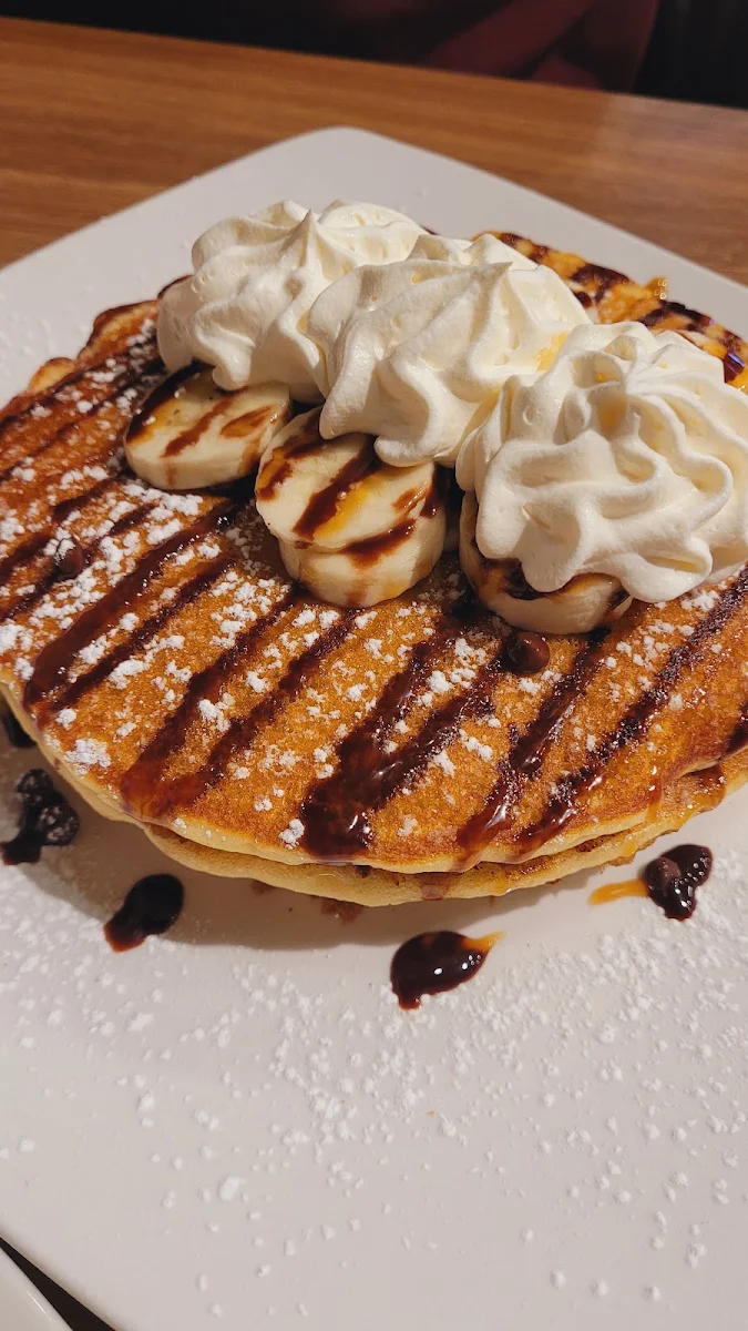 Chocolate Chip Cookie Dough Pancakes