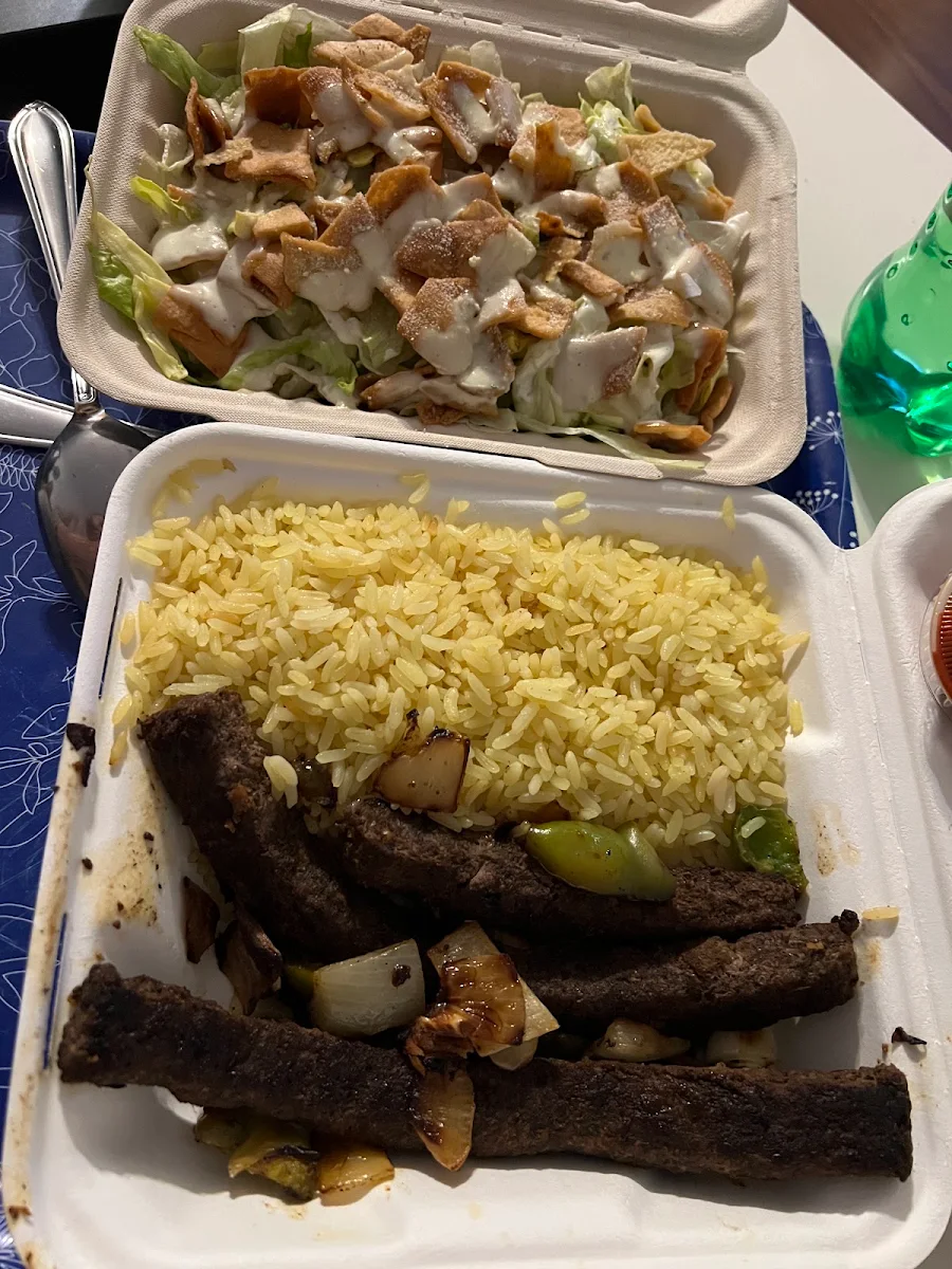 Kofta Kabob Platter