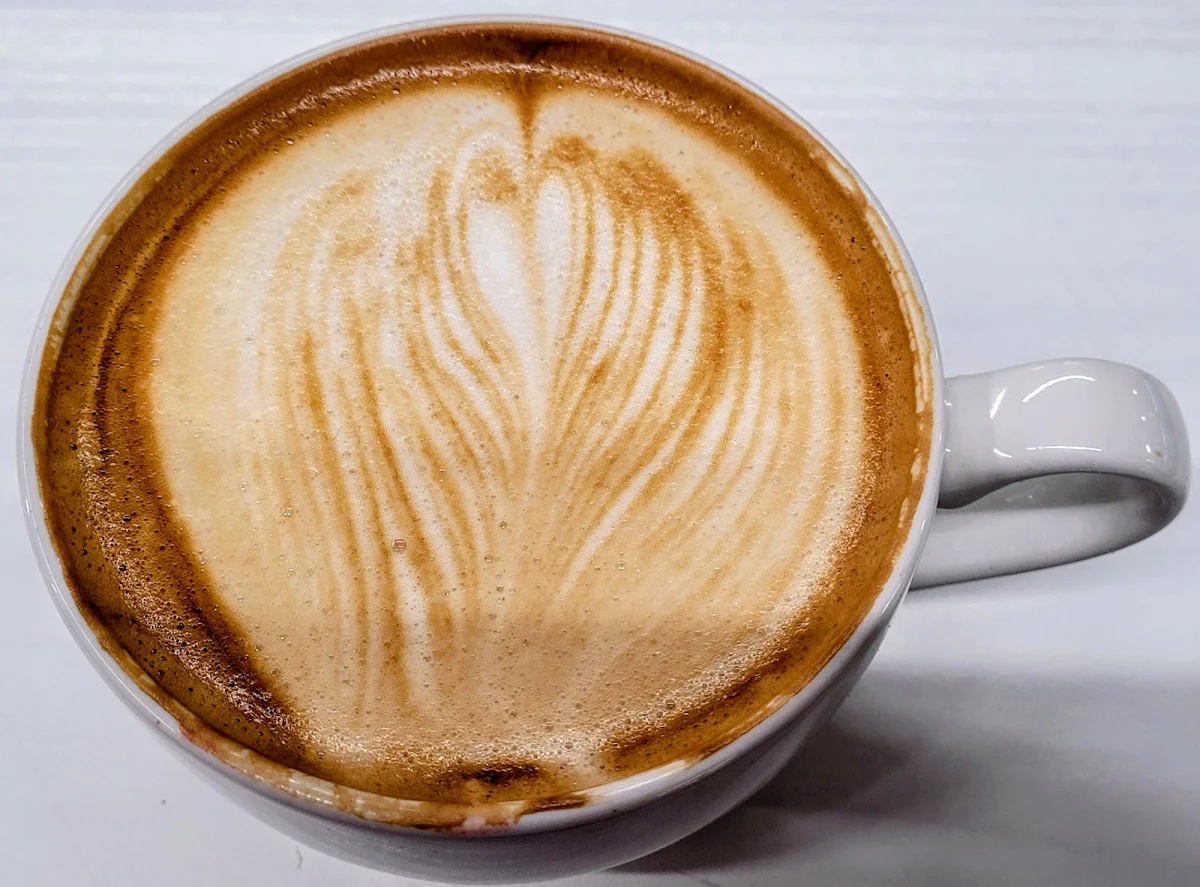Caramel Oat Milk Latte