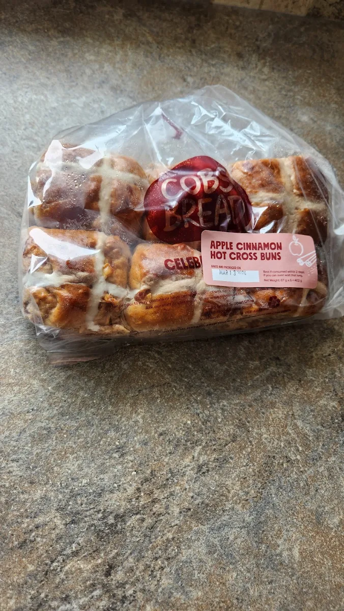 Cinnamon Apple Hot Cross Buns