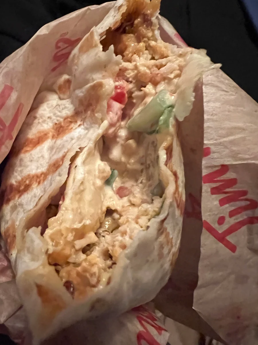 Grilled Chicken Bacon Ranch Wrap