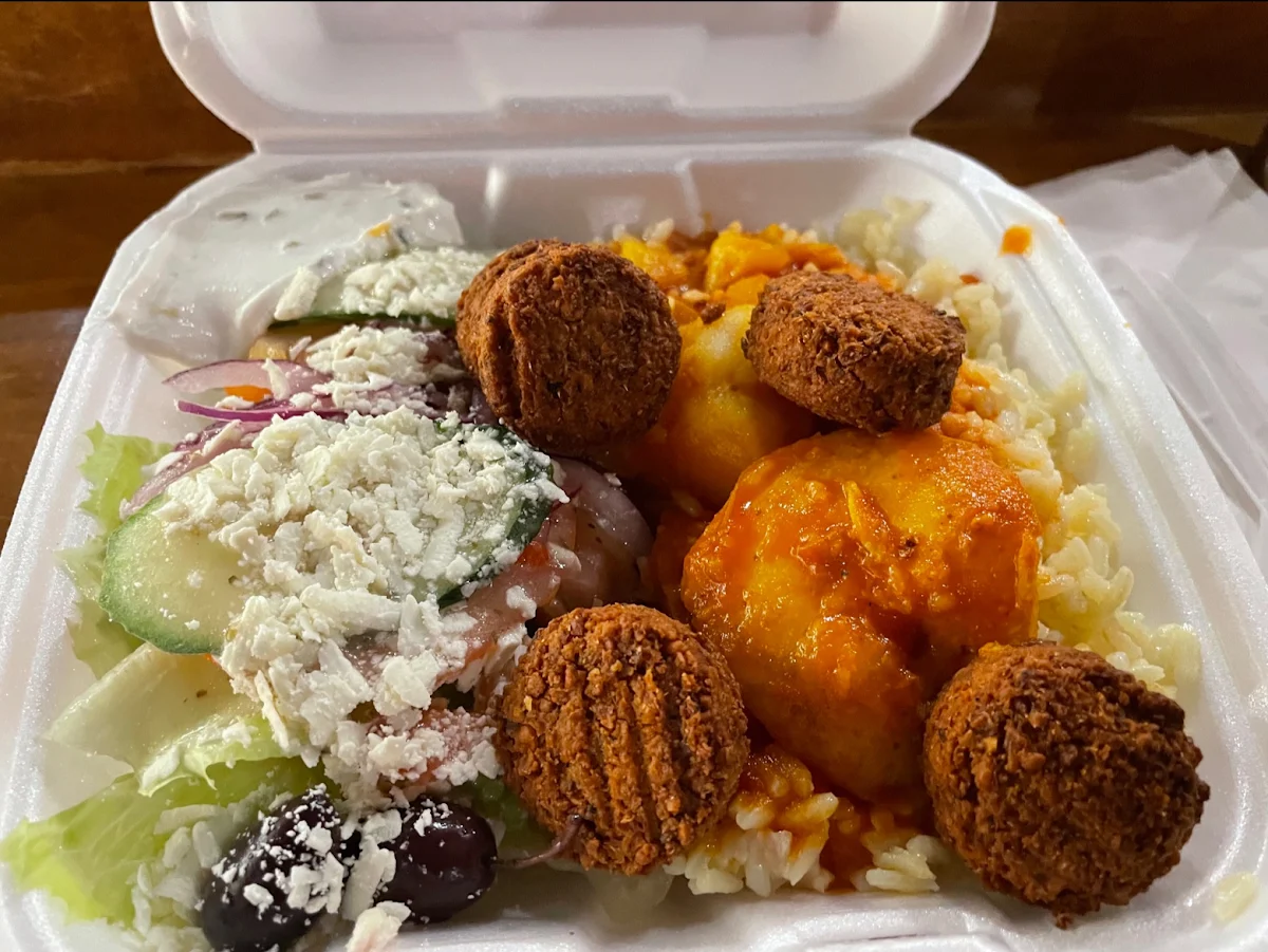Falafel with Potatoes