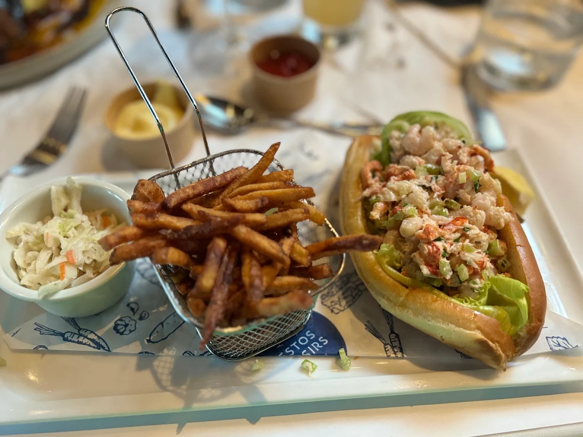Nordic Shrimp and Lobster Roll