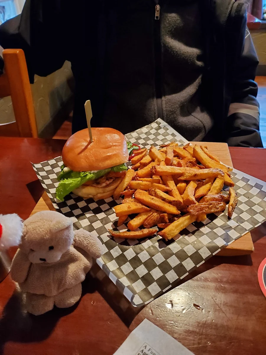 Burger and Fries