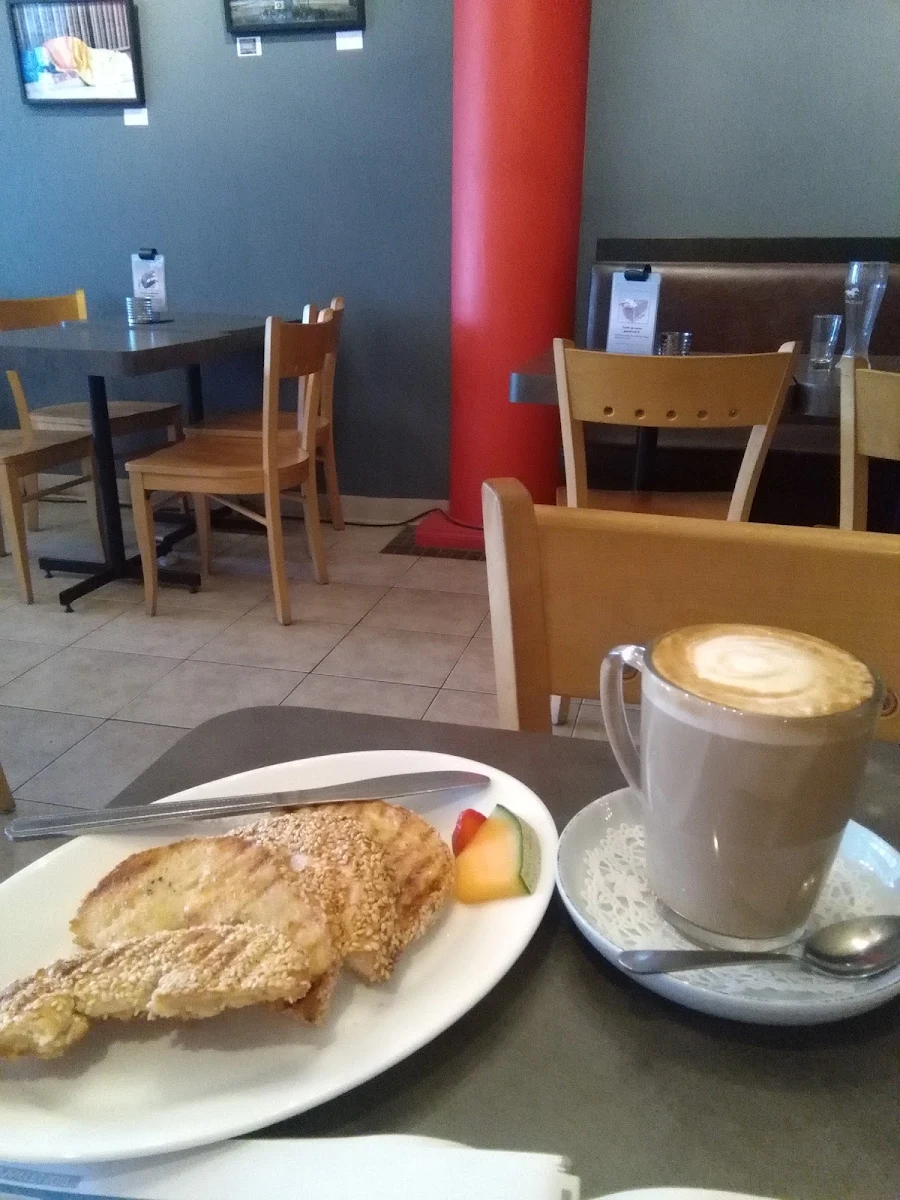 Begel Et Café Latte